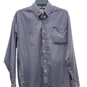 Cinch Printed Cotton Long Sleeve Button Up Western Men's Shirt - Size S